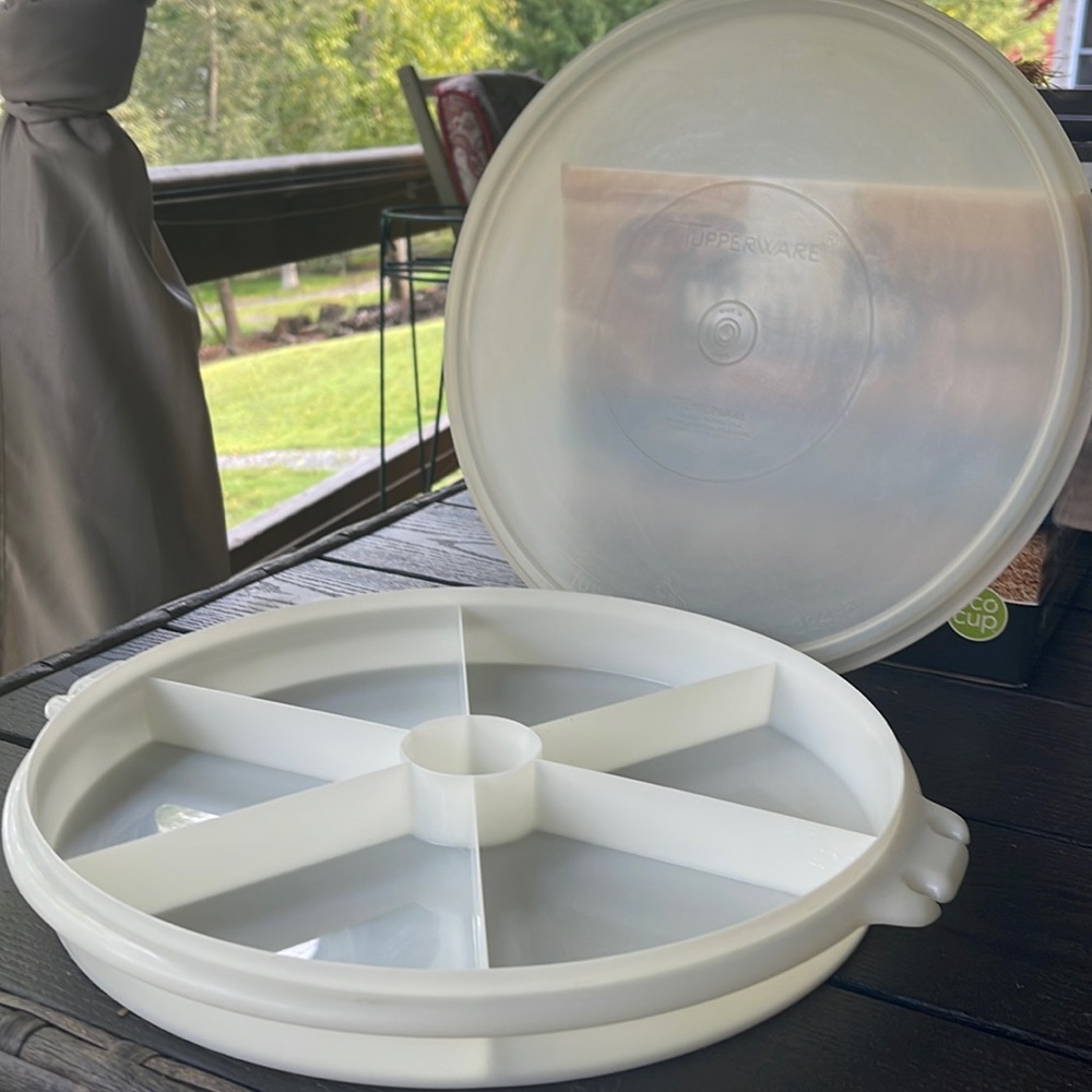 ✨ Vintage Tupperware Relish Tray ✨